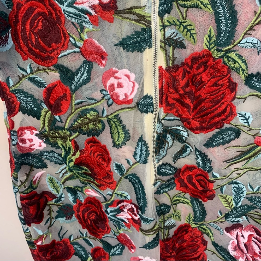 NOVA Luxe Renee Embroidered Mini Dress - Picture 13 of 14